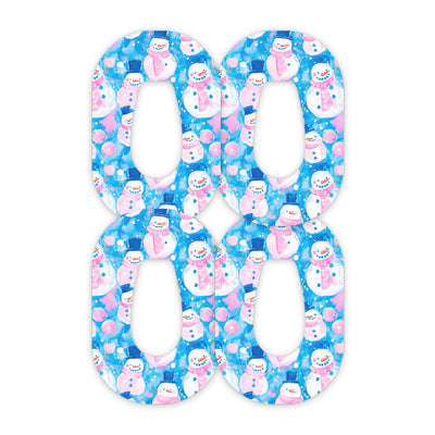 Snowman Dexcom G6 Patch Tape - Pump Peelz