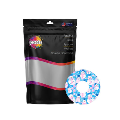 Snowman FreeStyle Libre 3 Plus & Lingo  Patch Tape - Pump Peelz