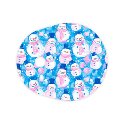 Snowman Sticker for DEXCOM G7 and Stelo Transmitter