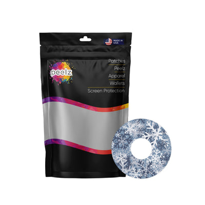 Snowy Camo Patch Tape Designed for the FreeStyle Libre 3 Plus & Lingo