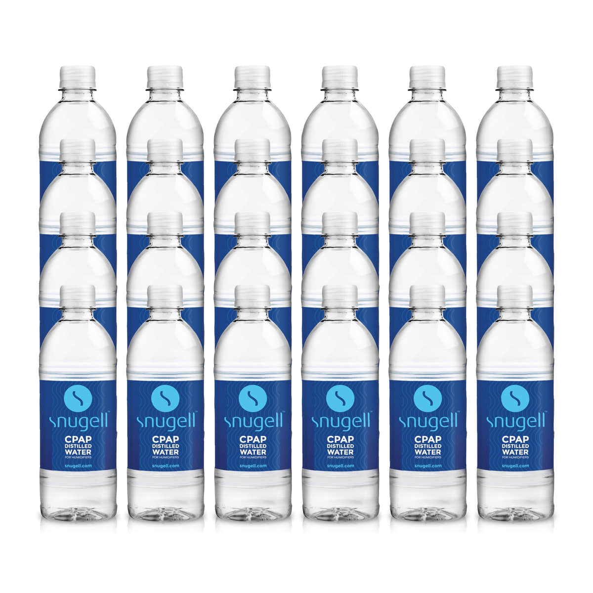 Distilled Water for CPAP Machines (24-Pack, 16.9 oz)