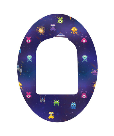 Space Invaders Pod Patch Tape - Pump Peelz