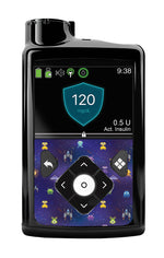 Space Invaders Sticker for Medtronic MiniMed 770G & 780G