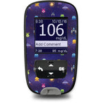 Space Invaders Sticker for the Accu-Chek Guide Glucometer