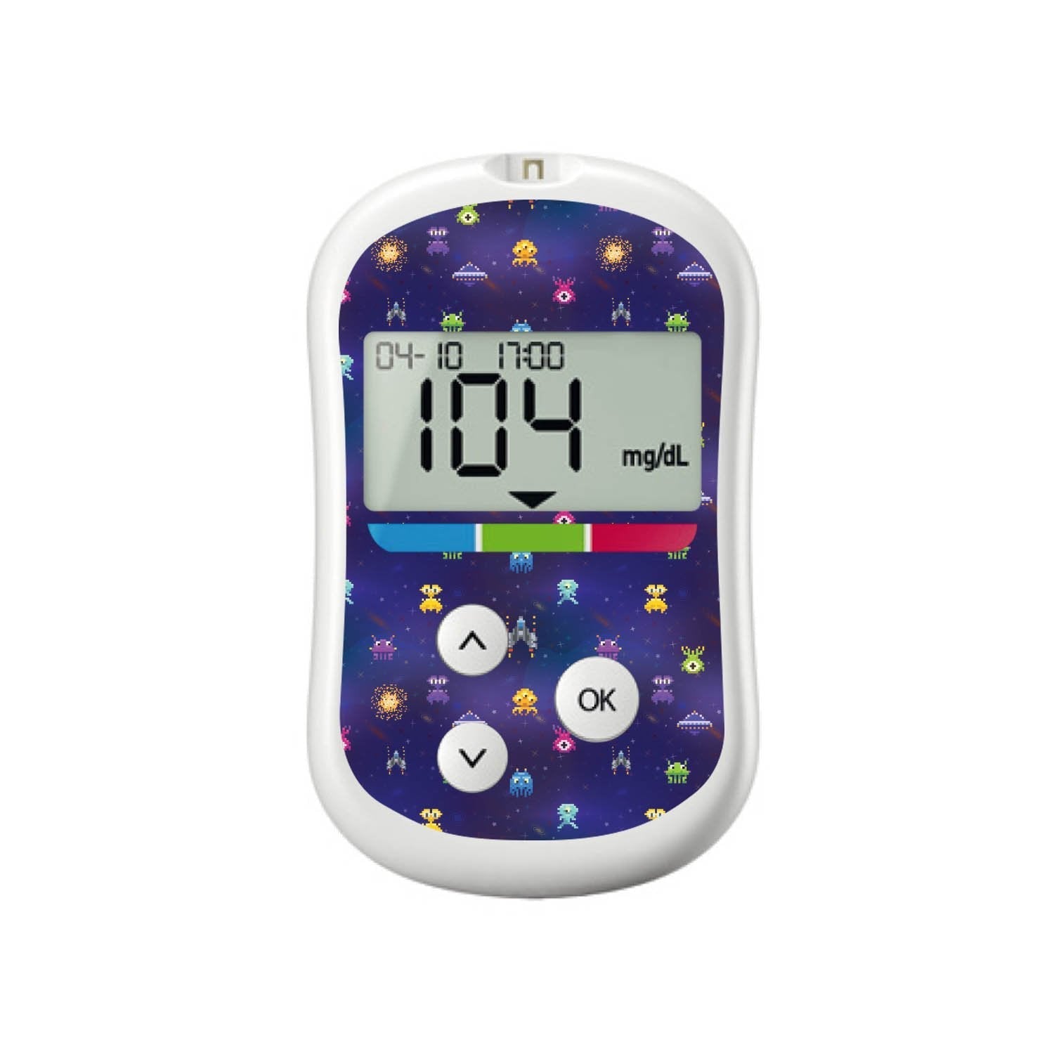 Space Invaders for OneTouch Verio Flex Glucometer