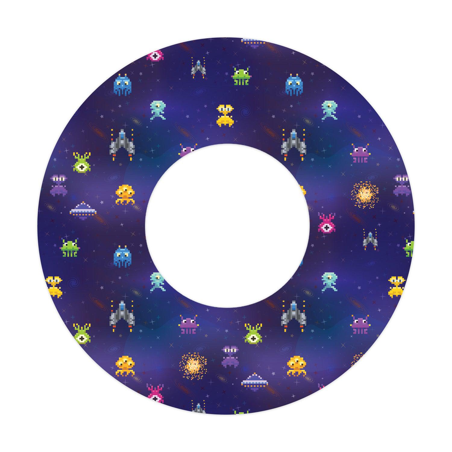 Space Invaders for Patch  Freestyle Libre and Universal Infusion Set Tape