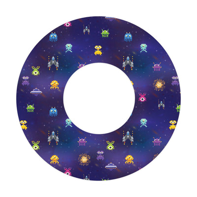 Space Invaders for Patch  Freestyle Libre and Universal Infusion Set Tape