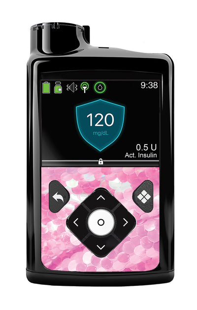 Sparkly Sequins Sticker for Medtronic MiniMed 770G & 780G