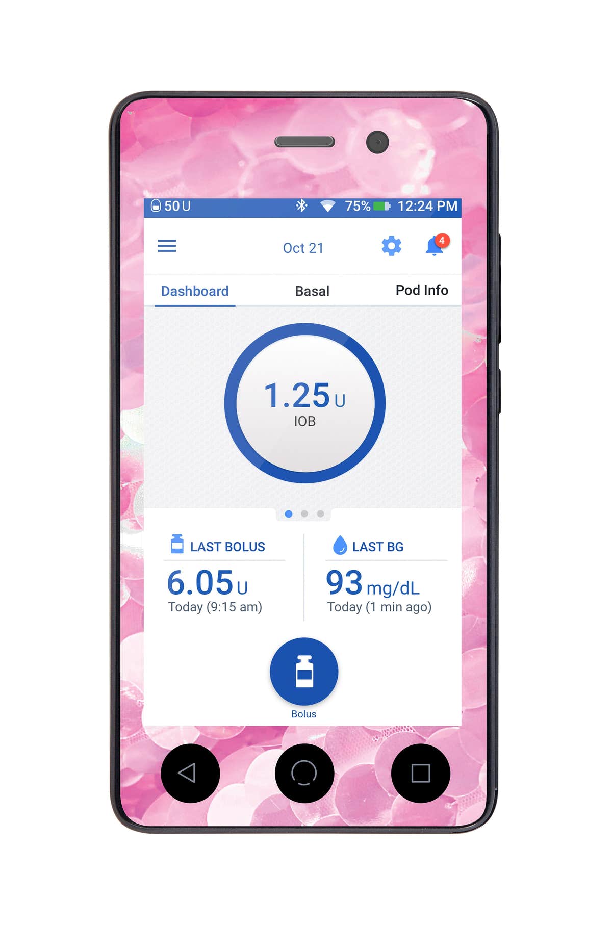 Sparkly Sequins Sticker for Omnipod DASH® PDM – Pump Peelz
