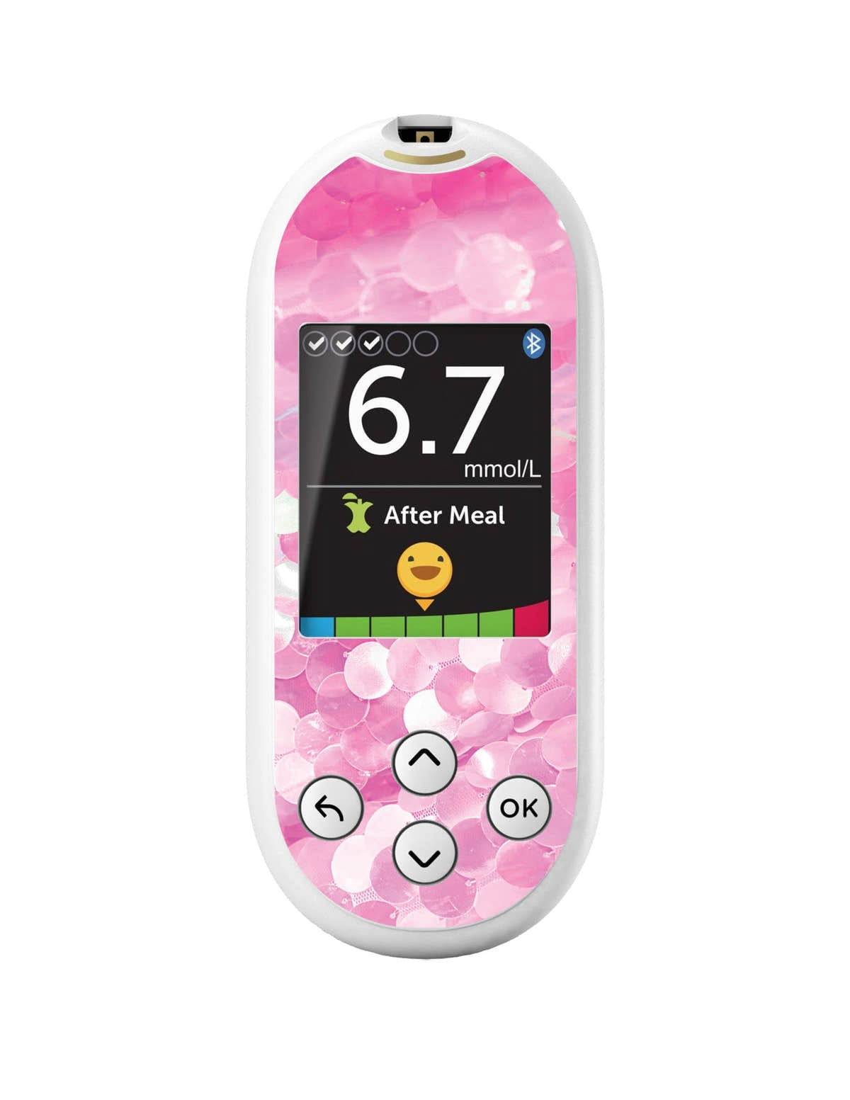Sparkly Sequins for OneTouch Verio Reflect Glucometer