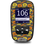 Spooked Sticker for the Accu-Chek Guide Glucometer