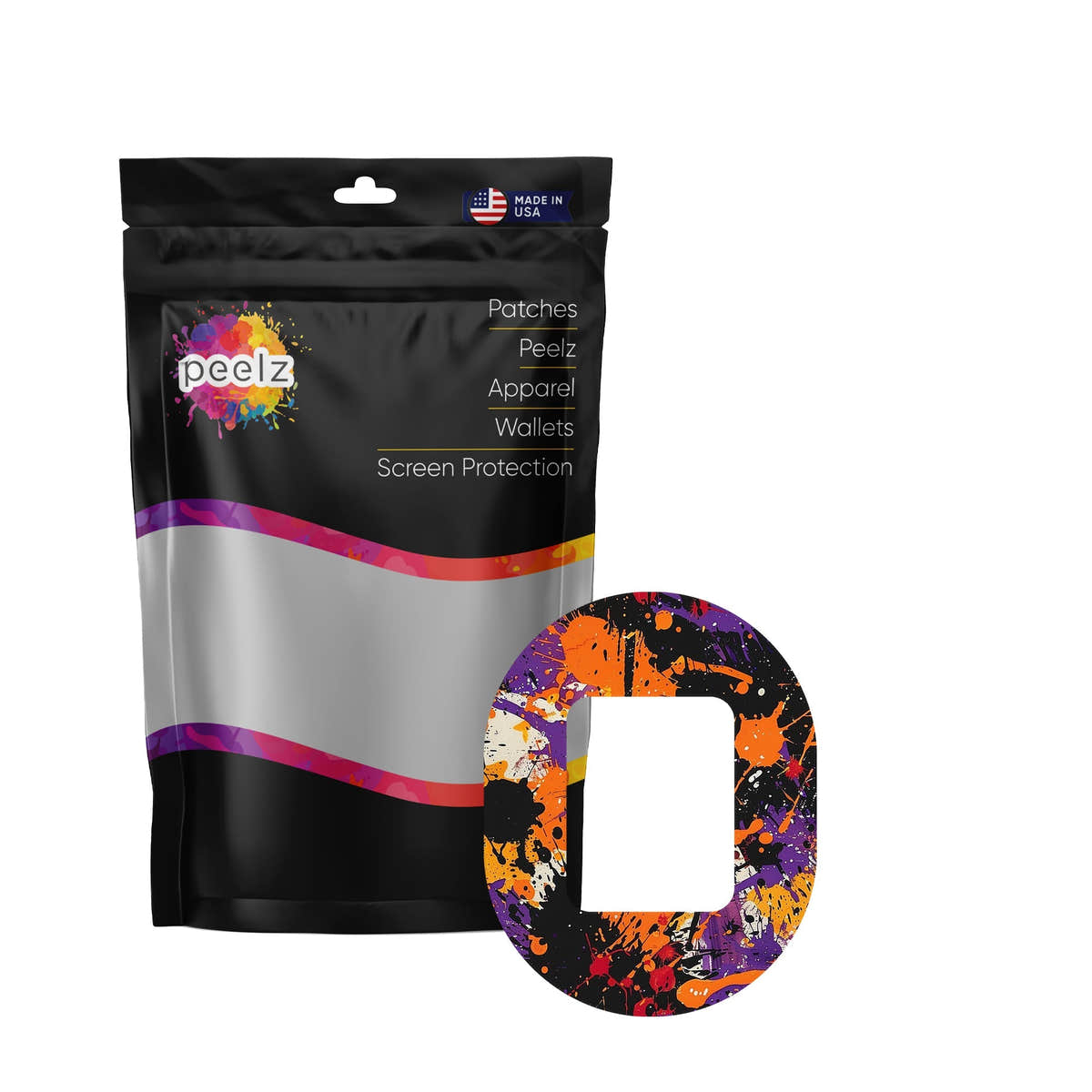 Spooky Splatter Tandem Mobi Patch Tape - Pump Peelz
