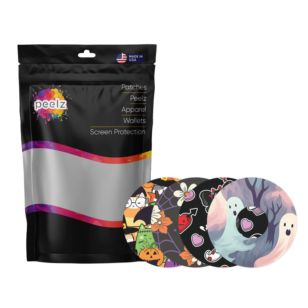 Spooky Variety Patch Tape Designed for the FreeStyle Libre 3 Plus & Lingo