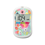 Spring Blossoms for OneTouch Verio Flex Glucometer