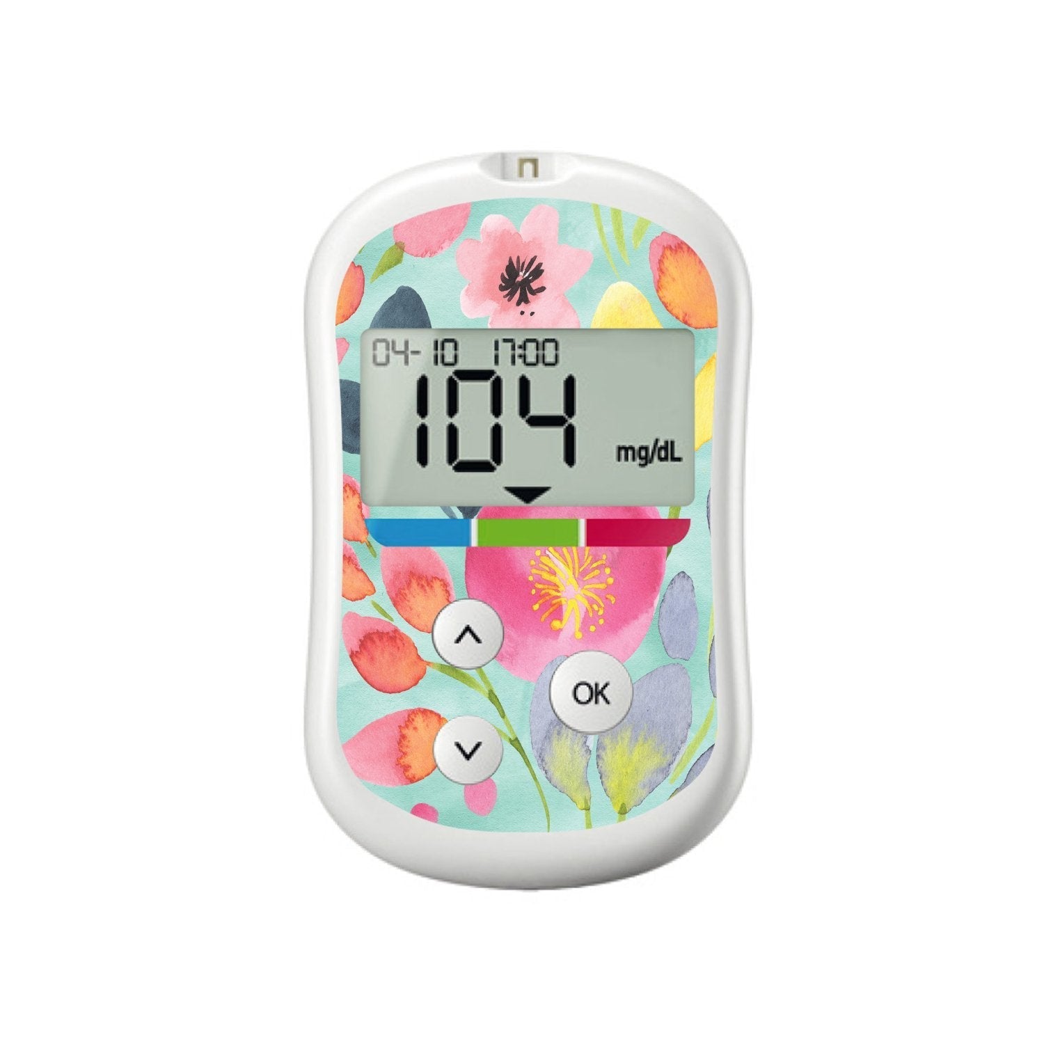 Spring Blossoms for OneTouch Verio Flex Glucometer