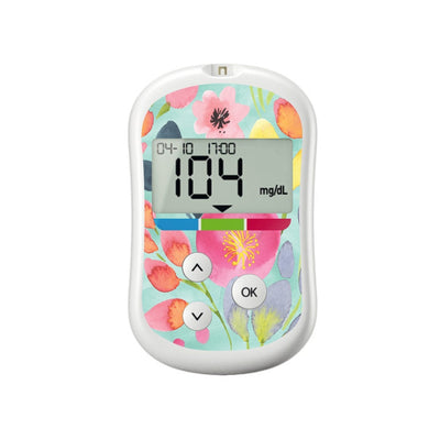Spring Blossoms for OneTouch Verio Flex Glucometer