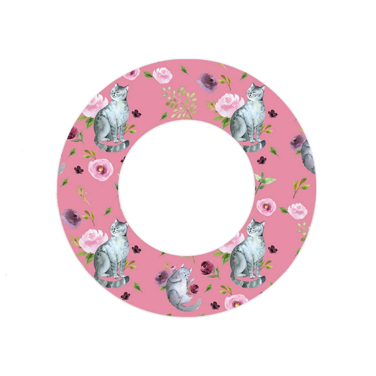 Spring Cats Patch  Tape Designed for the FreeStyle Libre 2