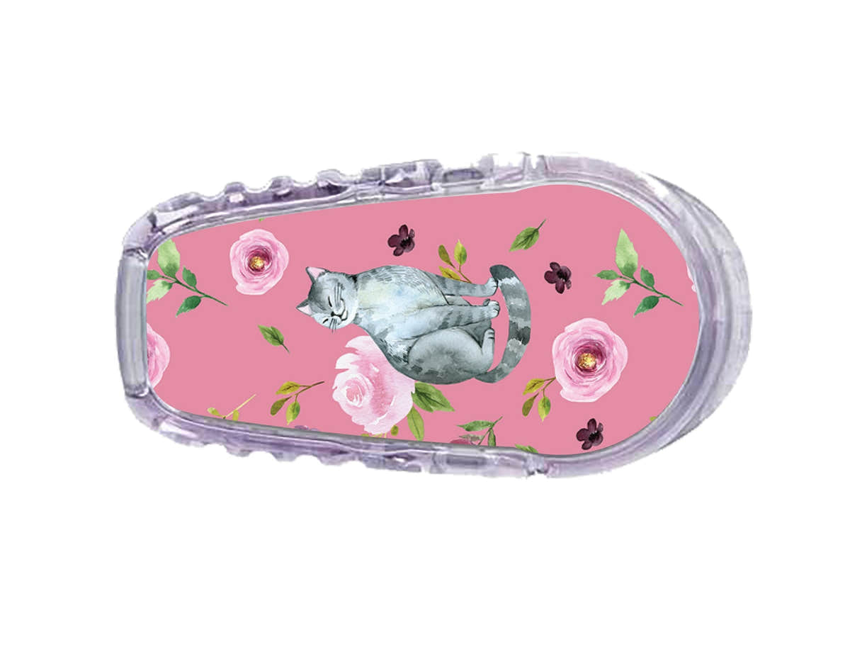 Spring Cats Sticker Designed for the DEXCOM Transmitter