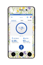 Springtime Sticker for Omnipod DASH® PDM – Pump Peelz