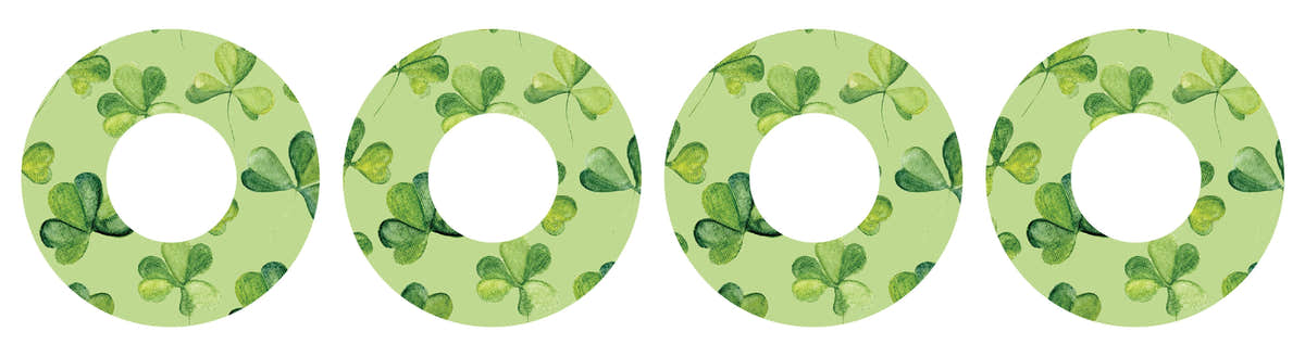 St. Patrick's Day Patch  Tape Designed for the FreeStyle Libre 2