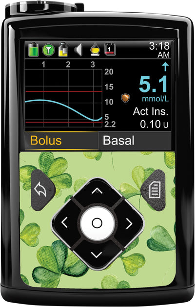 St. Patrick's Day Sticker for Medtronic MiniMed 770G & 780G