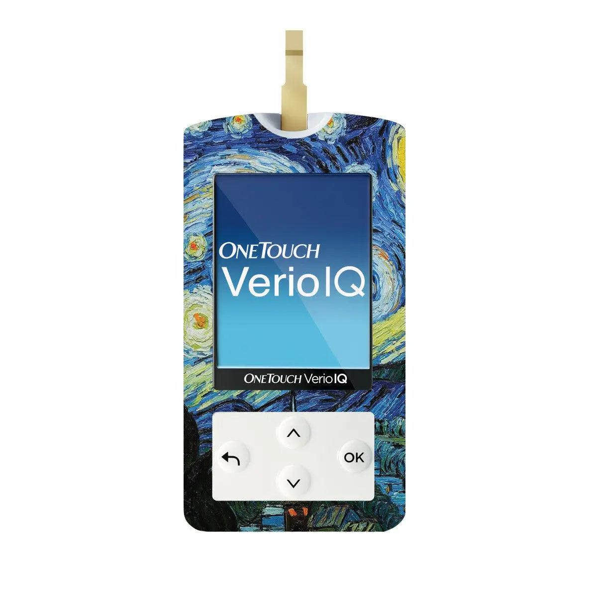 Starry Night OneTouch Verio IQ Glucometer