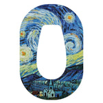 Starry Night Dexcom G6 Patch Tape - Pump Peelz