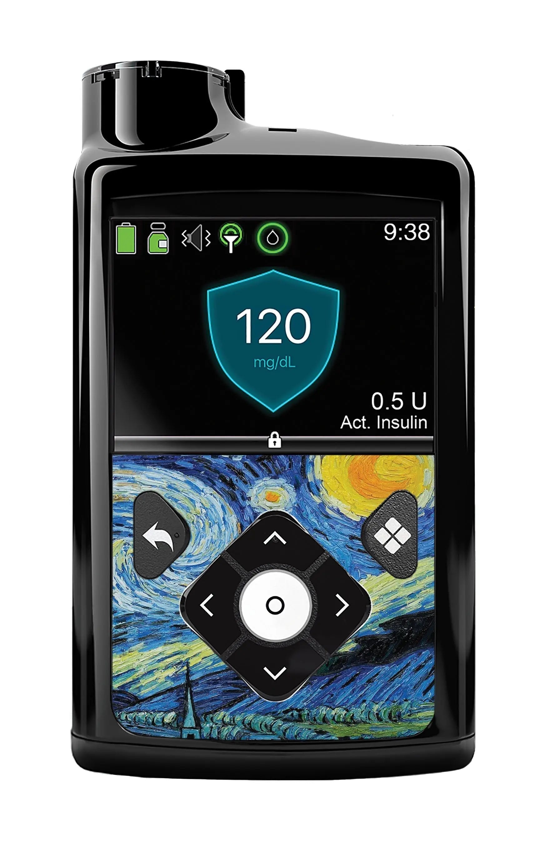 Starry Night Sticker for Medtronic MiniMed 770G & 780G