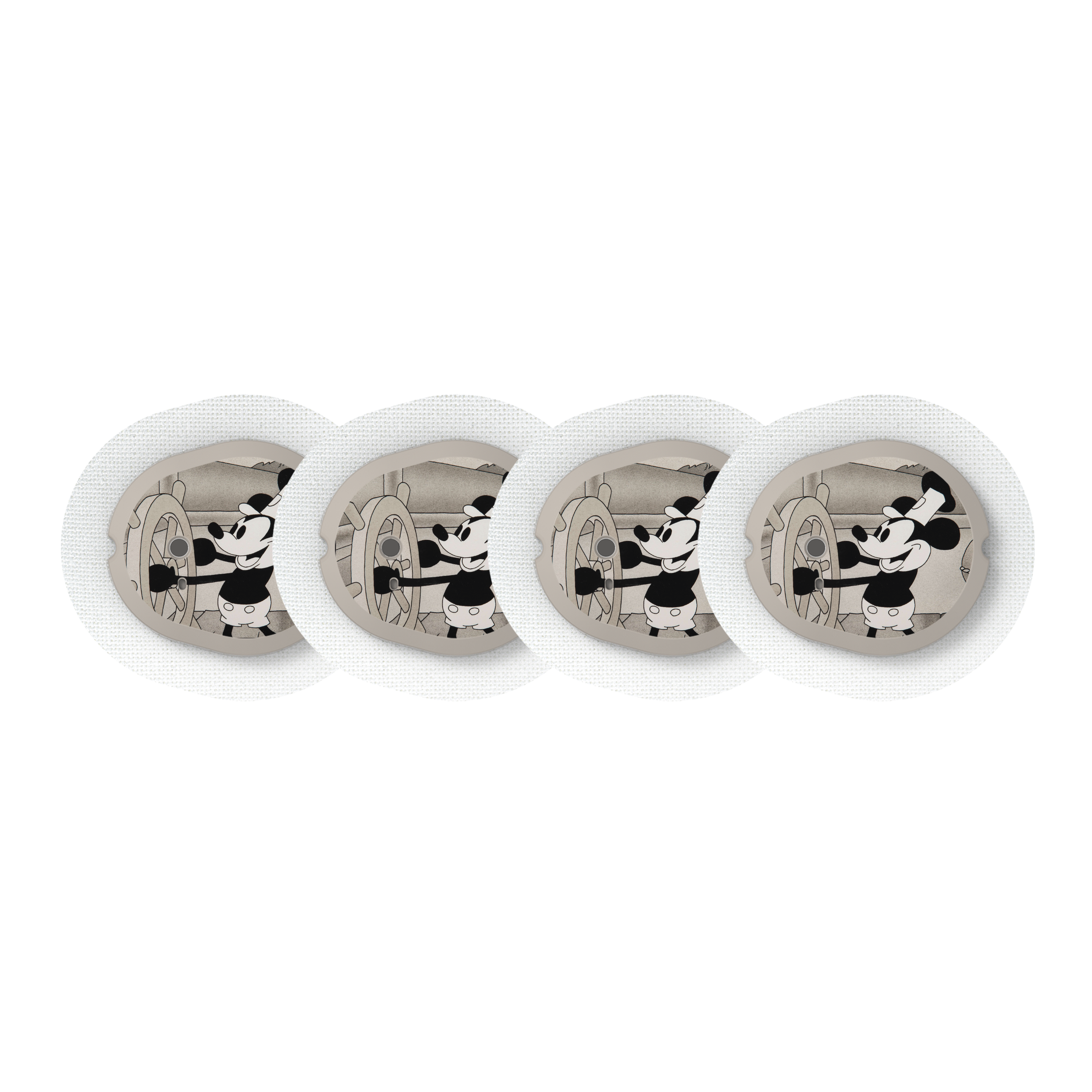 Steamboat Willie Sticker Designed for the DEXCOM G7 and Stelo Transmitter