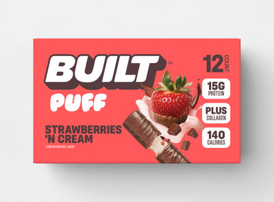 Built Puff Bars Strawberries 'N Cream Puff