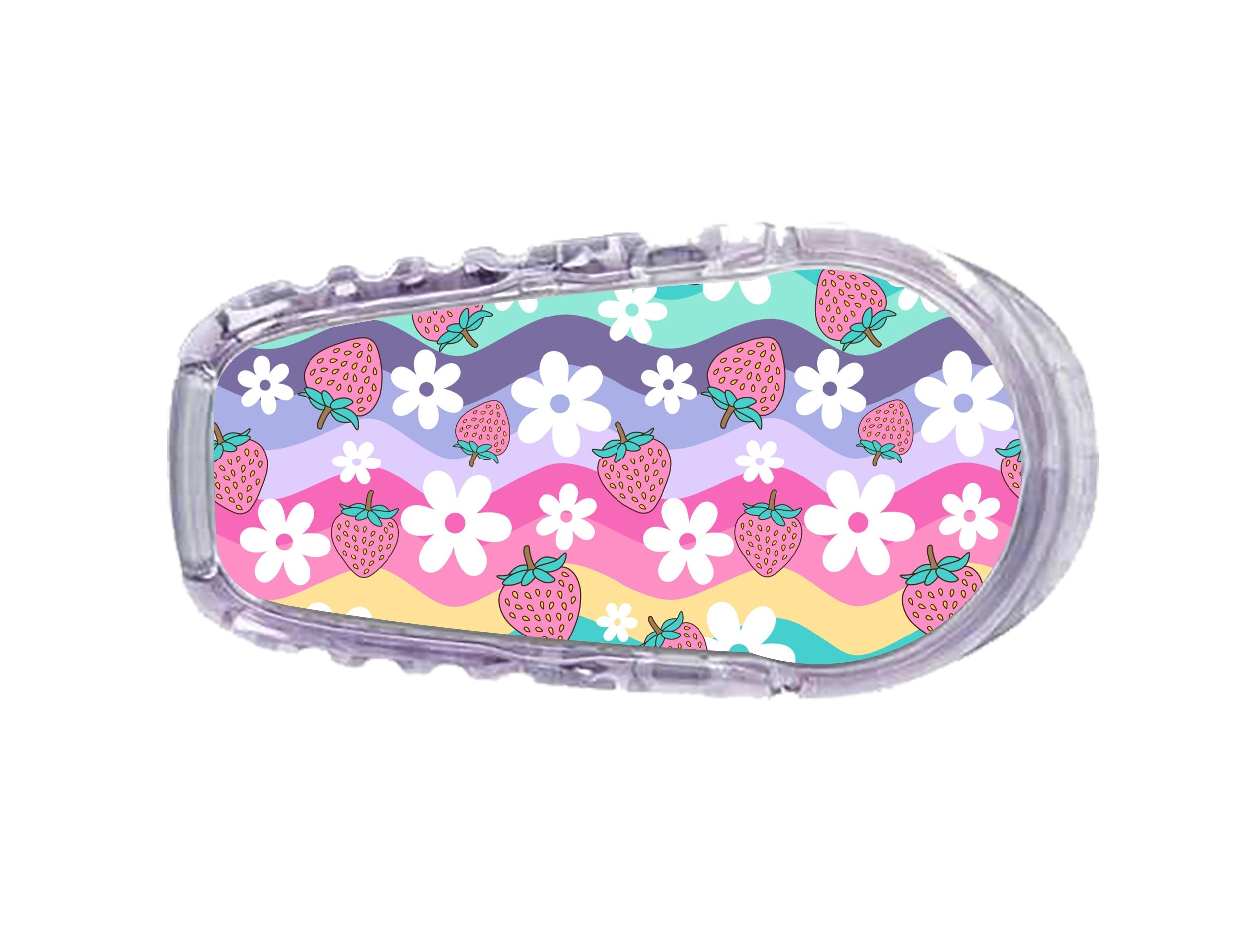 Strawberry Swing Dexcom G6 Transmitter Sticker