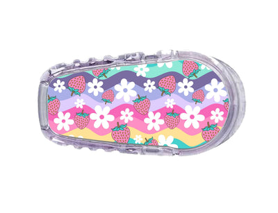 Strawberry Swing Dexcom G6 Transmitter Sticker