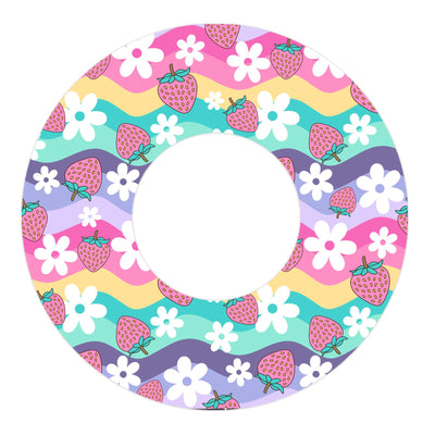 Strawberry Swing Patch Freestyle Libre 2 Patch Tape - Pump Peelz