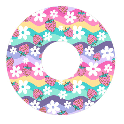 Strawberry Swing Patch FreeStyle Libre 3 Plus & Lingo  Patch Tape - Pump Peelz