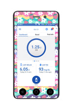 Strawberry Swing Sticker for Omnipod DASH® PDM – Pump Peelz