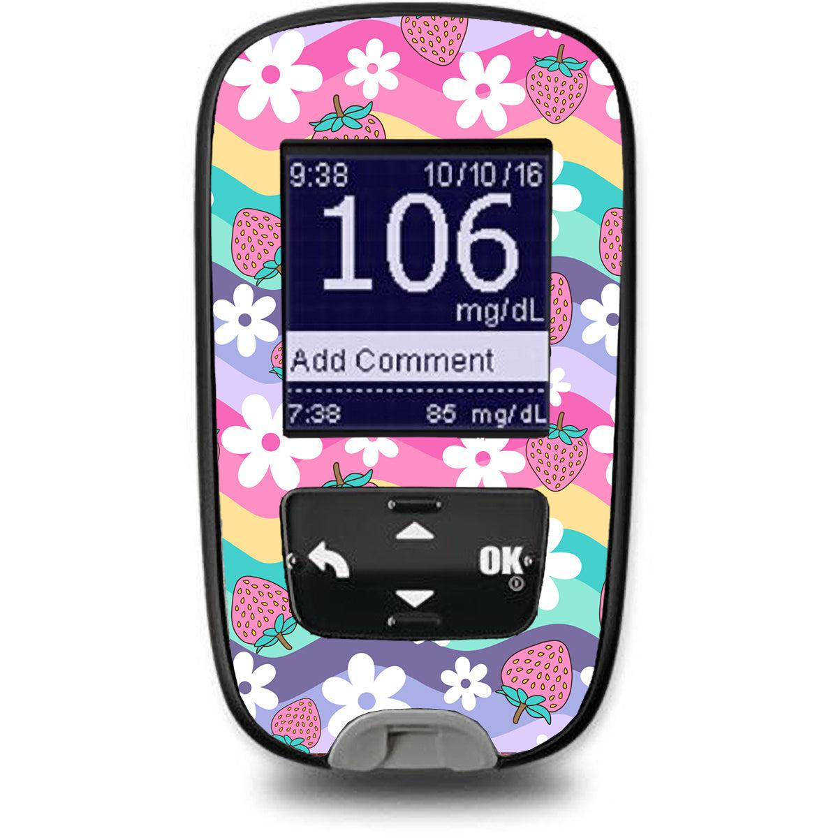 Strawberry Swing for the Accu-Chek Guide Glucometer