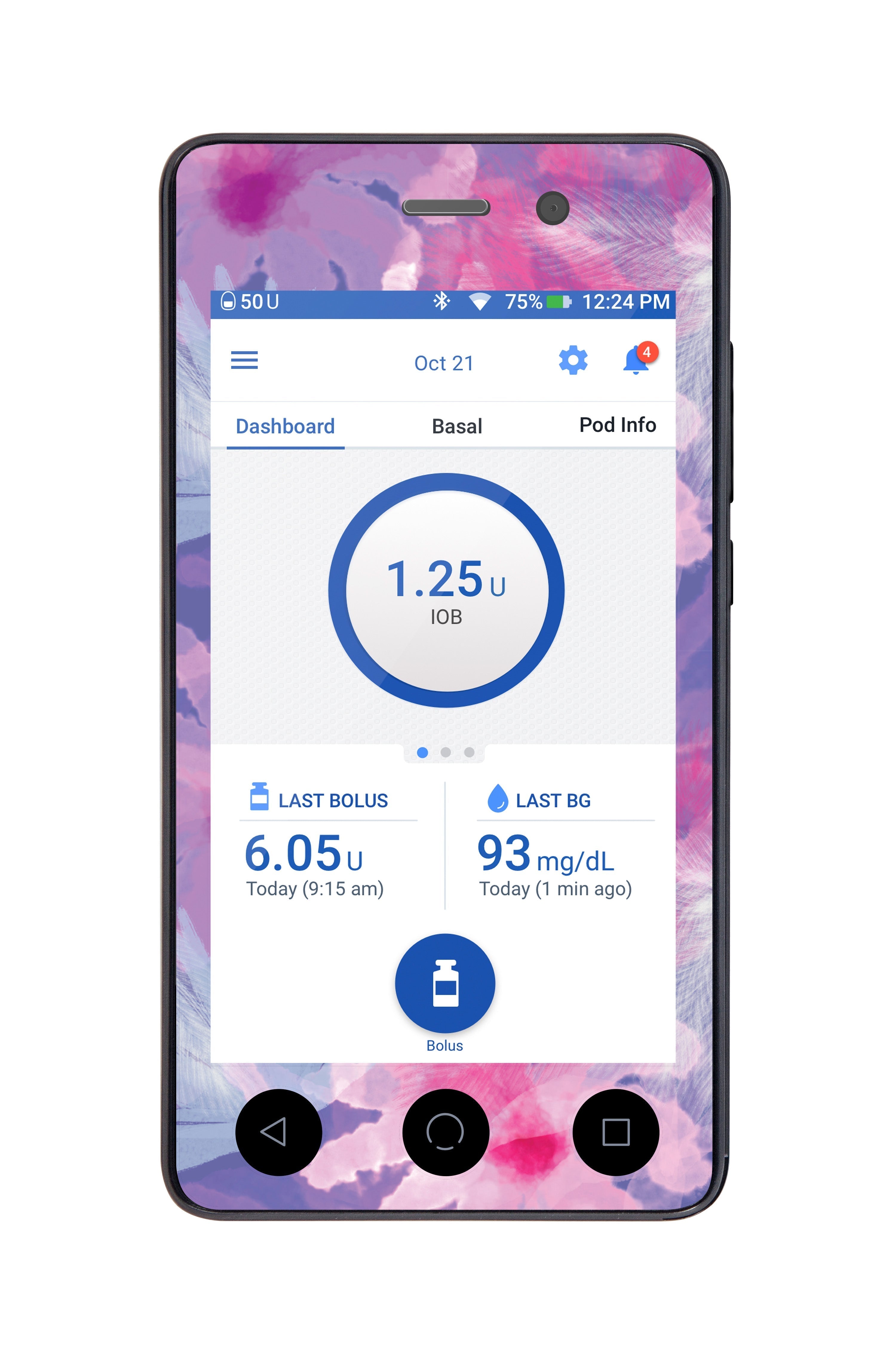 Summer Dream Sticker for Omnipod DASH® PDM – Pump Peelz