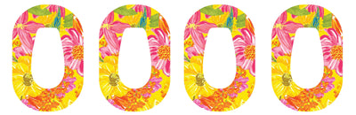 Summer Flowers Dexcom G6 Patch Tape - Pump Peelz