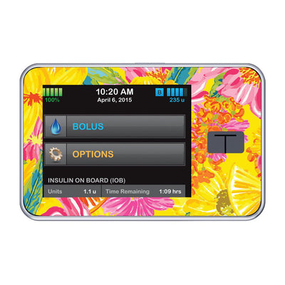 Summer Flowers Sticker for Tandem t:slim