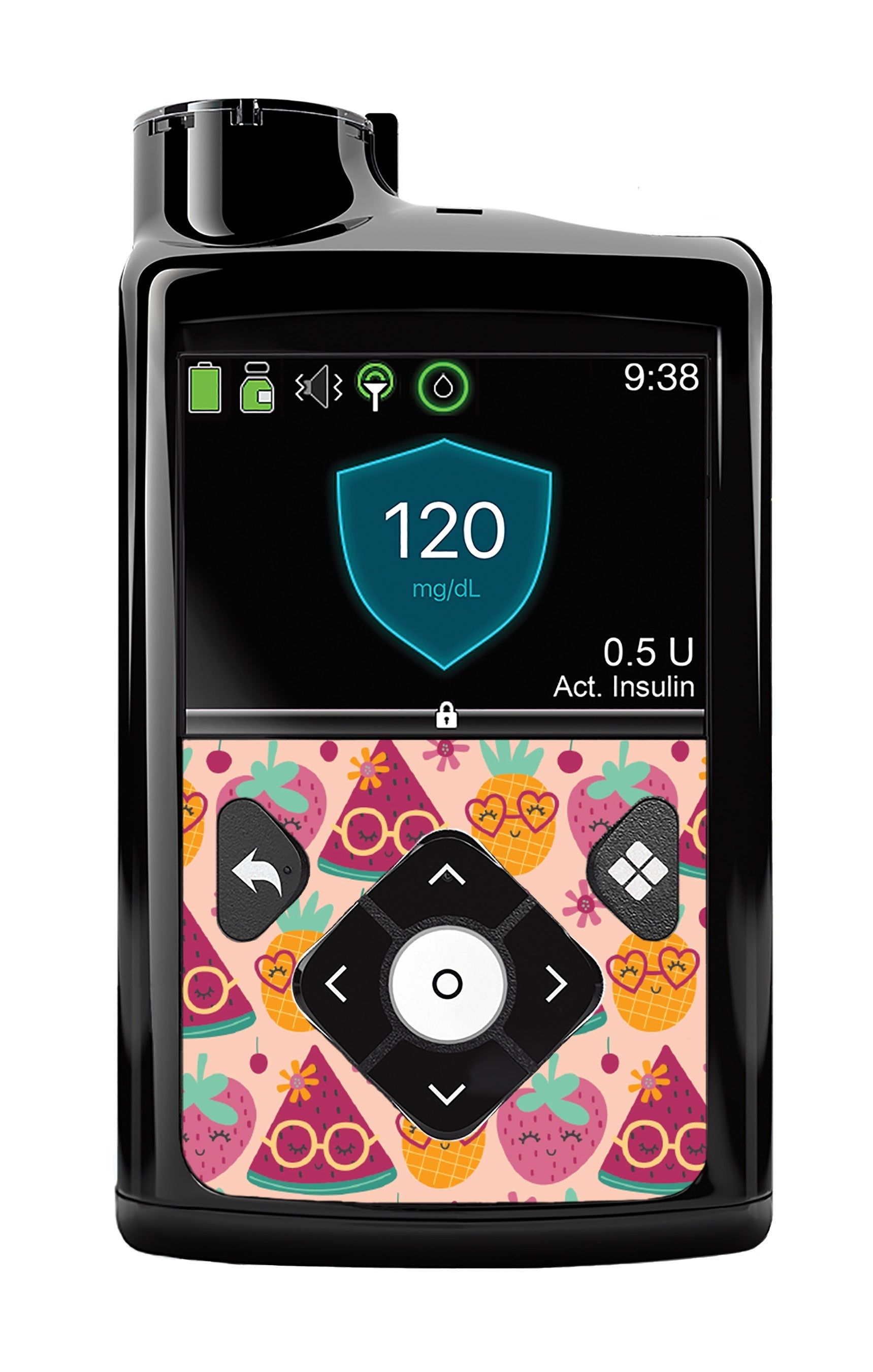 Summer Fruits Sticker for Medtronic MiniMed 770G & 780G