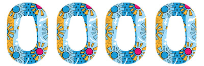 Summer Suns Dexcom G6 Patch Tape - Pump Peelz