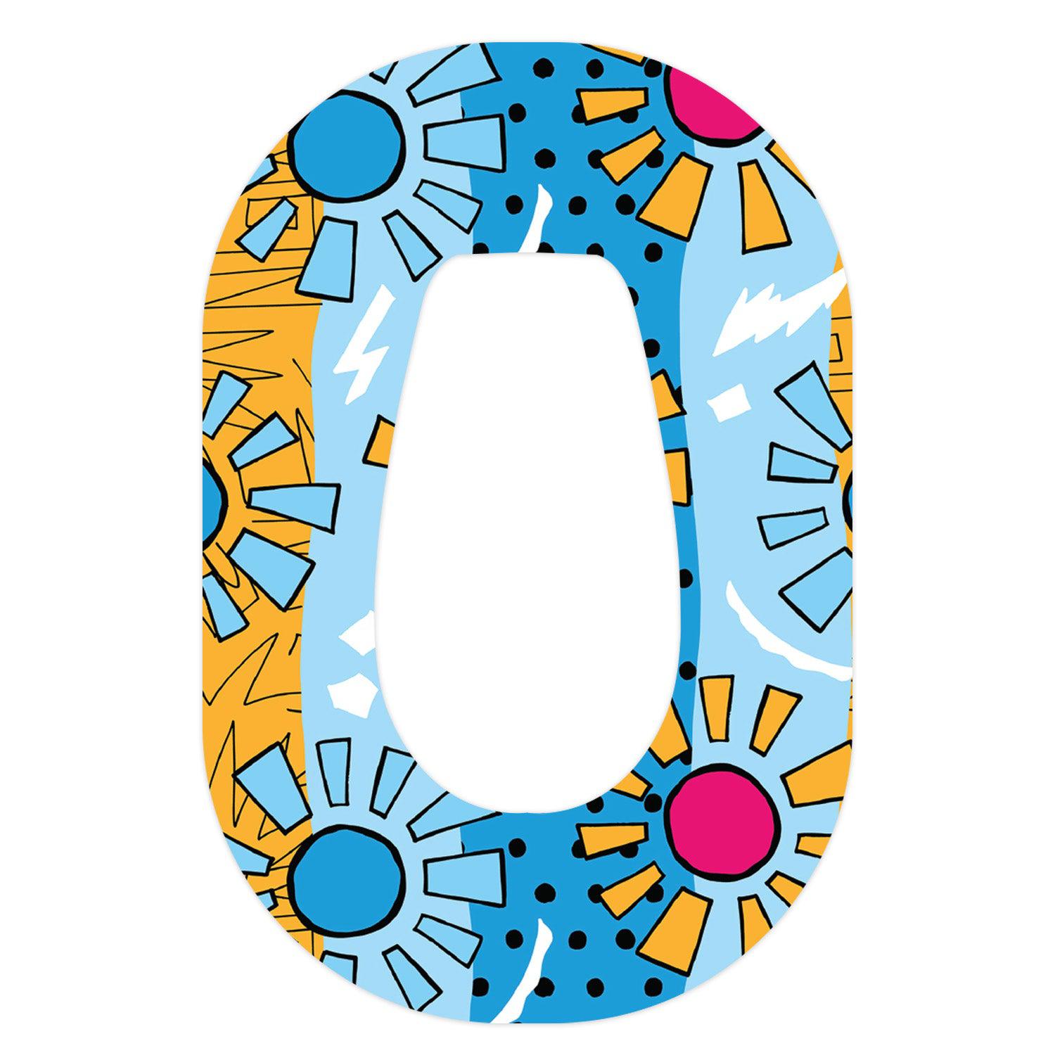 Summer Suns Dexcom G6 Patch Tape - Pump Peelz