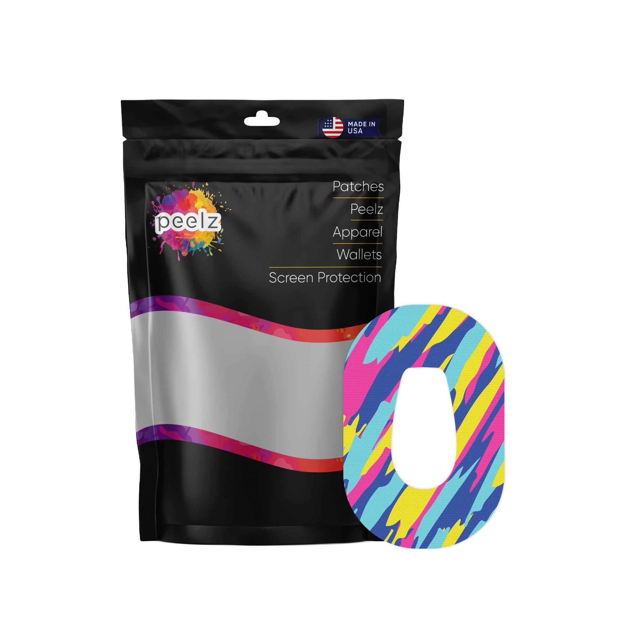 Summer Texture Dexcom G6 Patch Tape - Pump Peelz