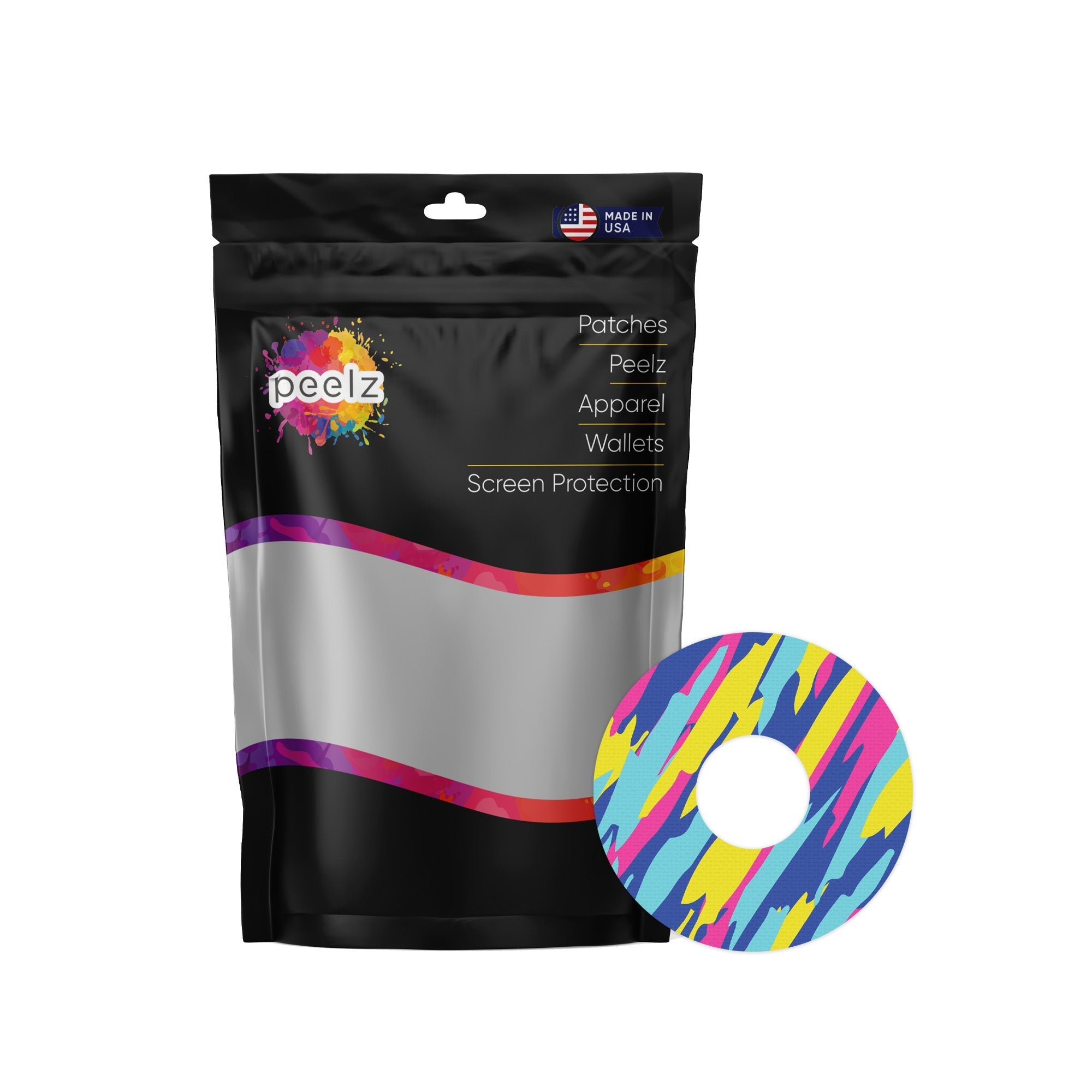 Summer Texture Patch Tape Designed for the FreeStyle Libre 3 Plus & Lingo