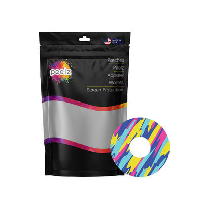 Summer Texture Patch Tape Designed for the FreeStyle Libre 3 Plus & Lingo