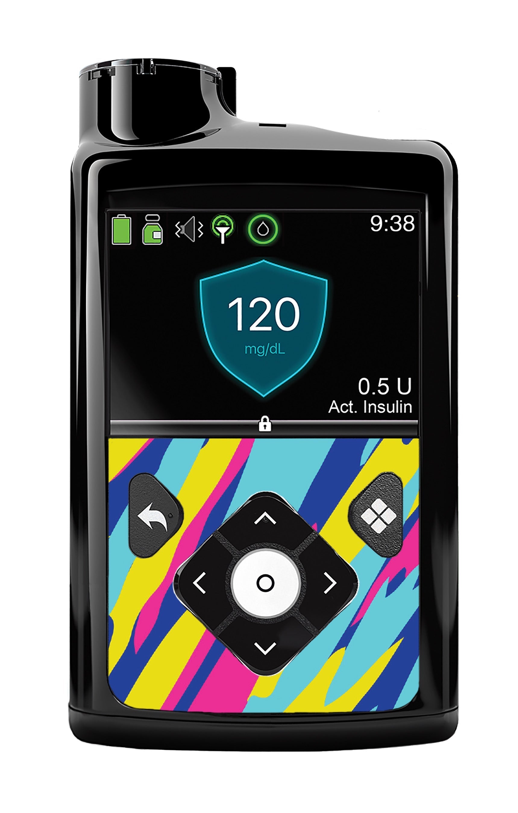 Summer Texture Sticker for Medtronic MiniMed 770G & 780G