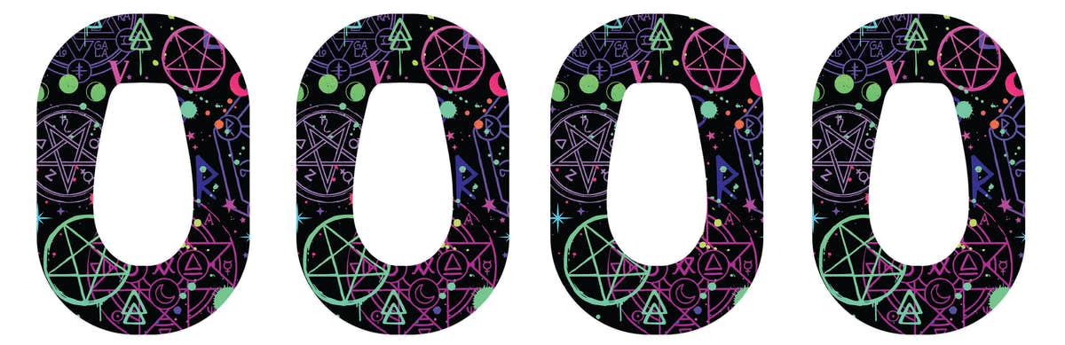 Supernatural Symbols Dexcom G6 Patch Tape - Pump Peelz