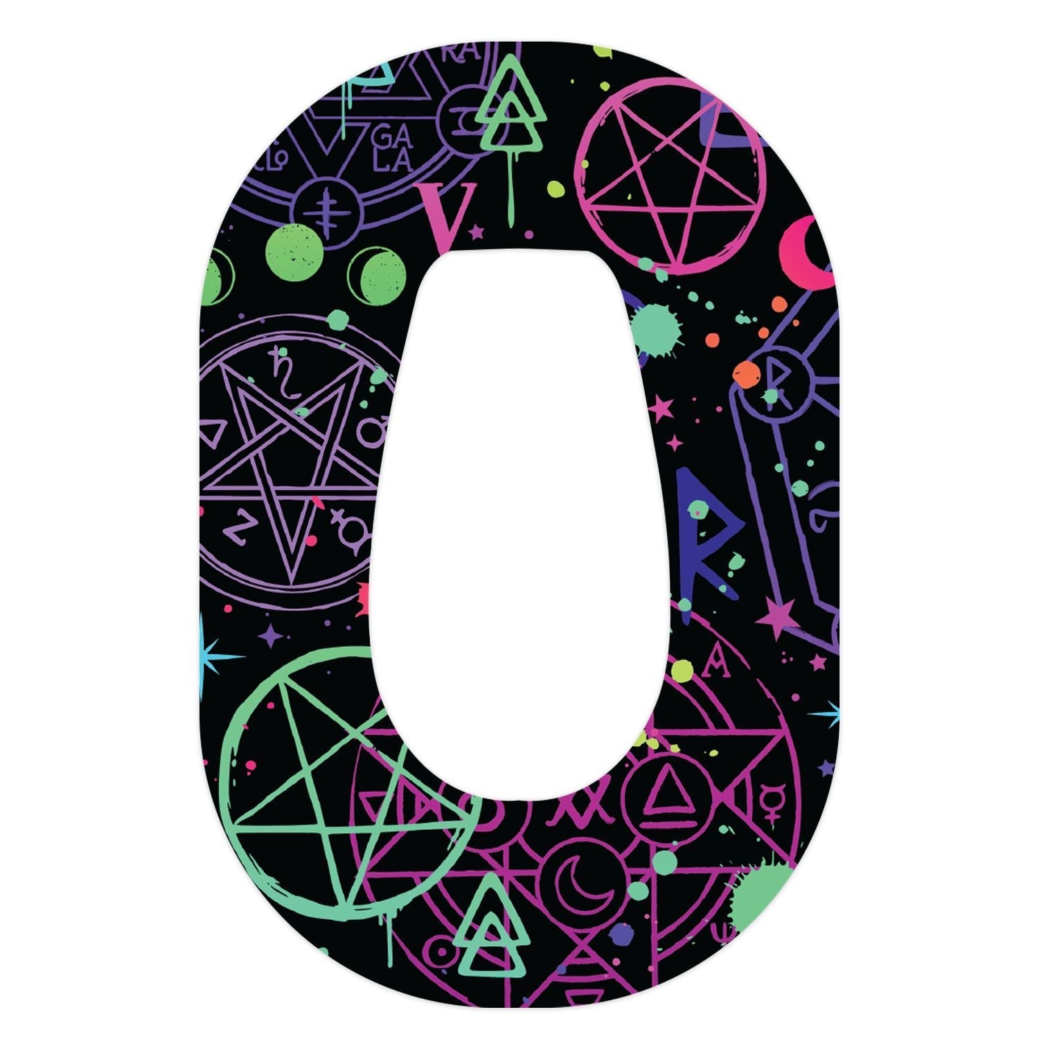 Supernatural Symbols Dexcom G6 Patch Tape - Pump Peelz