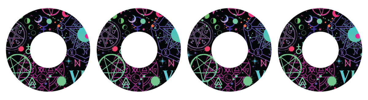 Supernatural Symbols Patch  Tape Designed for the FreeStyle Libre 2