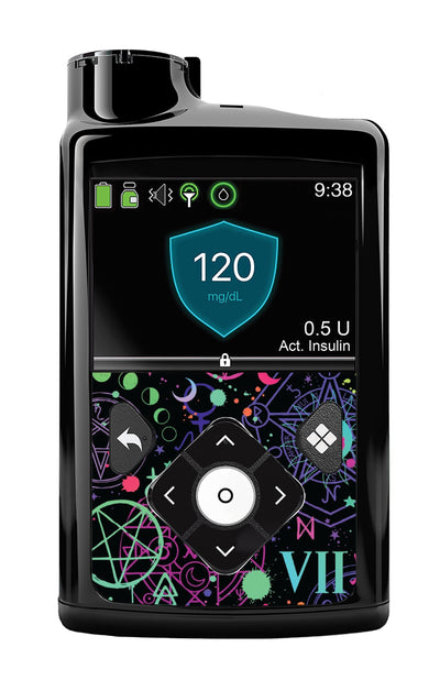 Supernatural Symbols Sticker for Medtronic MiniMed 770G & 780G